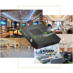 Mini PC Computer Intel Core i7 i5 12500H 10500H N5095 AMD Processor ITX Windows 11 Pro 10 Linux System Unit Office Wifi